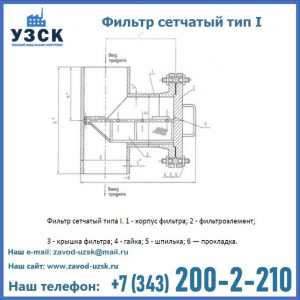 Фильтр сетчатый ФС по Т-ММ-11-2003 в Улан-Удэ
