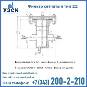 Фильтр сетчатый ФС по Т-ММ-11-2003 в Улан-Удэ